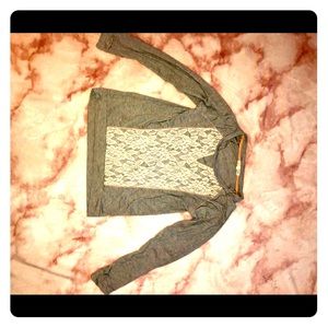 Gray Long Sleeve Shirt